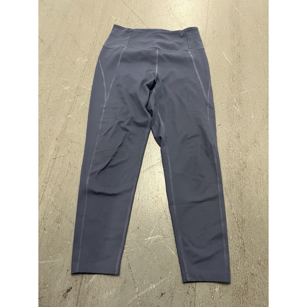Girlfriend Collective Gray High Rise Compression Leggings Womens Medium Stretch
